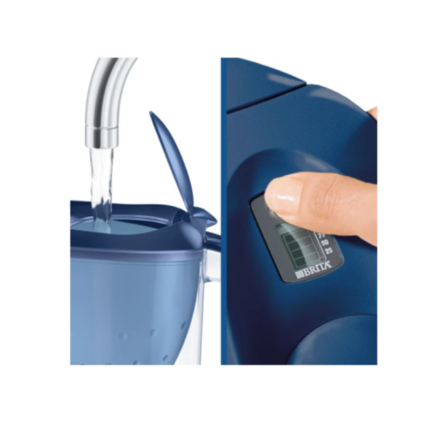 Фильтр для питьевой воды Brita Marella XL 3,5 л Синий + 5 картриджей Maxtra Pro - изображение 6