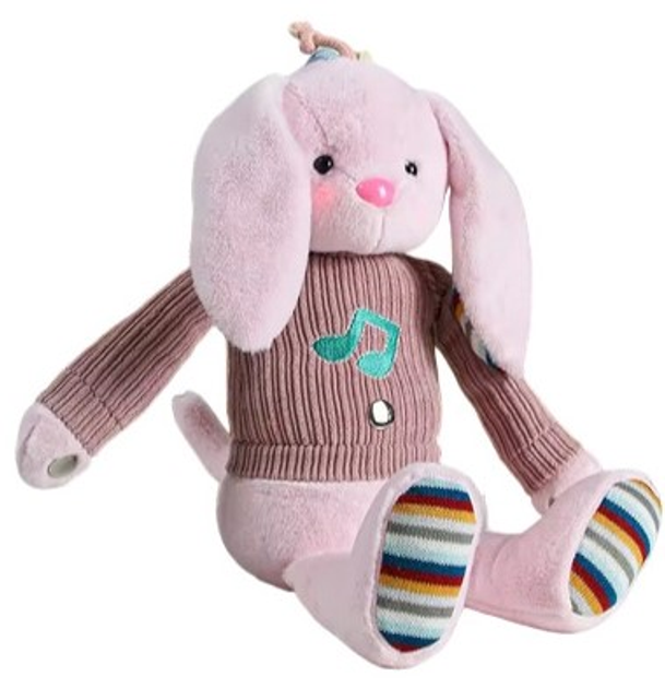 Іграшка інтерактивна Woopie Toys Кролик зі звуком і світлом (5906280650698) - зображення 3
