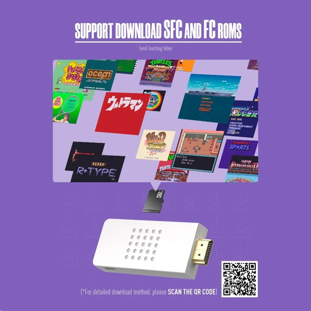 Ретро игровая приставка Data frog 16-bit 900 in 1 HDMI Dongle Y2 SFC [81996] - изображение 6