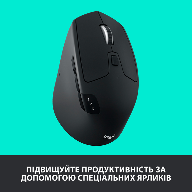 Миша Logitech M720 Triathlon Mouse 910-004791 (6357807) - изображение 2