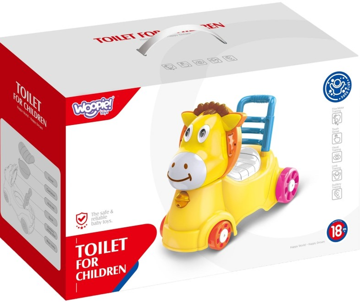 Jeździk Woopie Baby 3 w 1 Osiołek (5904326947351) - obraz 6