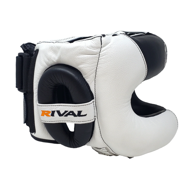 Боксерский шлем с бампером Rival Guerrero RHGFS3 Facesaver Headgear White (RHGFS3-White-L/XL) - Фото 3 Боксерский шлем с бампером Rival Guerrero RHGFS3 Facesaver Headgear White (RHGFS3-White-L/XL) - изображение 3