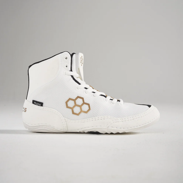 Детские борцовки Rudis Colt 2.0 Youth Wrestling Shoes White Gold (Y-CLT-0019-WG-5-37) - Фото 2 Детские борцовки Rudis Colt 2.0 Youth Wrestling Shoes White Gold (Y-CLT-0019-WG-5-37) - изображение 2