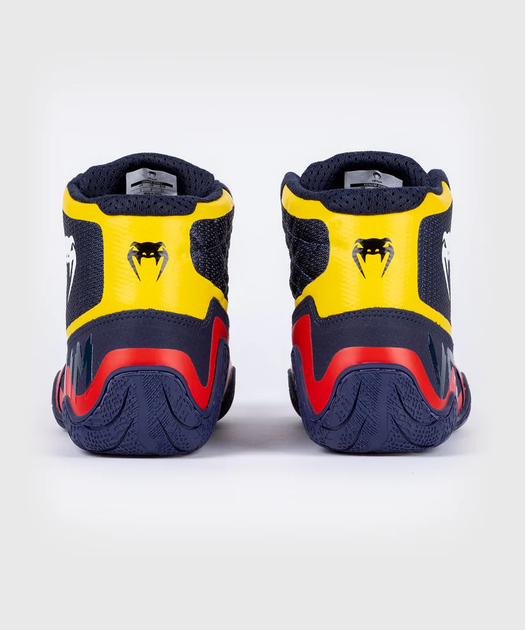 Борцівки Venum Elite Wrestling Shoes Blue Yellow (VENUM-05083-405-8-40.5) - зображення 6