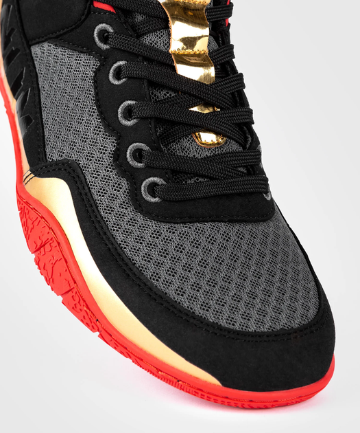 Борцівки Venum Elite Wrestling Shoes Black Gold Red (VENUM-05083-603-13-47) - Фото 8 Борцівки Venum Elite Wrestling Shoes Black Gold Red (VENUM-05083-603-13-47) - зображення 8