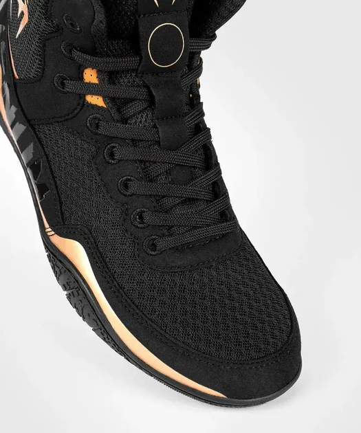 Борцівки Venum Elite Wrestling Shoes Black Bronze (VENUM-05083-137-12.5-46) - зображення 5