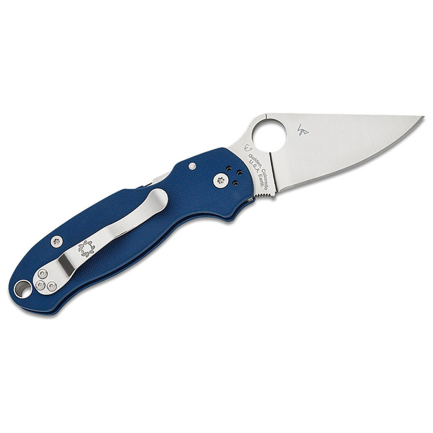 Ніж Spyderco Para 3 Satin SPY27 Cobalt Blue G10 (m410939) - зображення 2