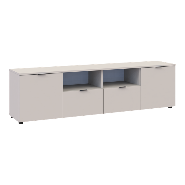 Тумба під ТВ Doros Рон 4 180х38х50 см Кашемір (DRS-011455) - Фото 3 Тумба під ТВ Doros Рон 4 180х38х50 см Кашемір (DRS-011455) - изображение 3
