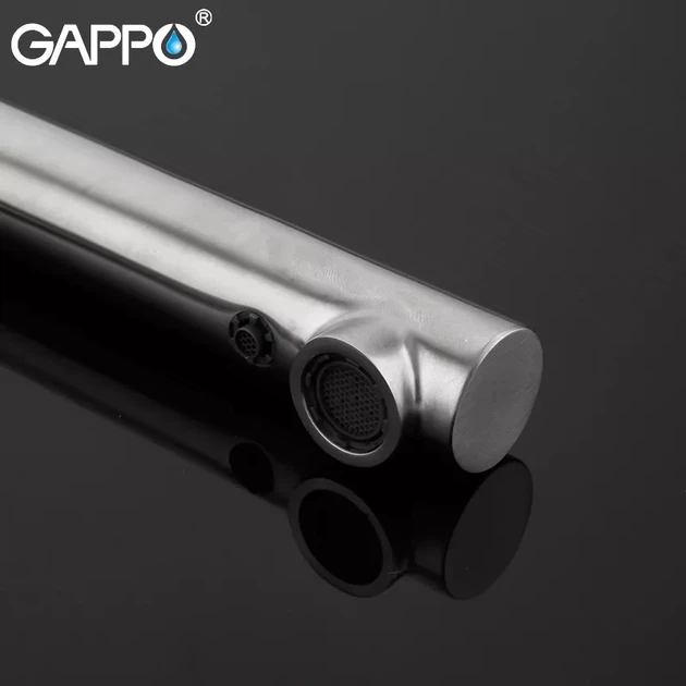 Смеситель для кухни с подключением к фильтру GAPPO G4399-4 сатин - Фото 5 Смеситель для кухни с подключением к фильтру GAPPO G4399-4 сатин - изображение 5