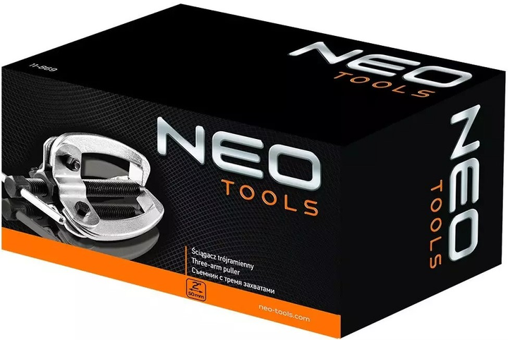 Знімач підшипників NEO Tools 3-х лапковий 2" 11-869 (5907558420135) - зображення 7
