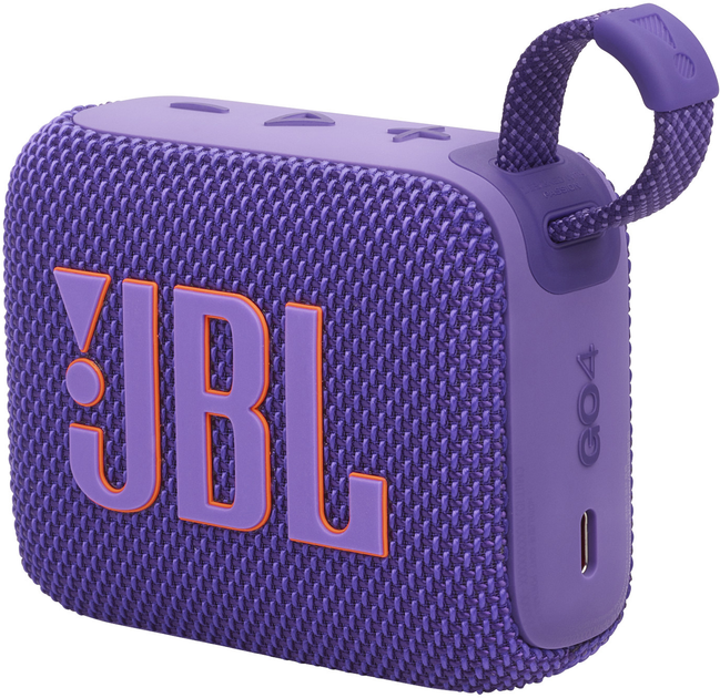 Głośnik przenośny JBL Go 4 Violet (1200130009471) - obraz 1