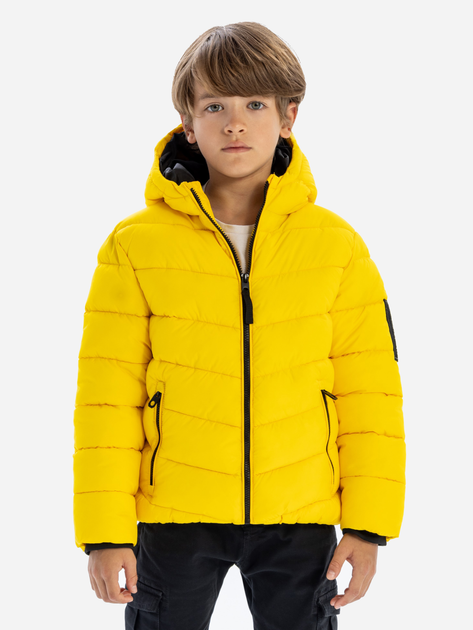 Дитяча демісезонна стьобана куртка для хлопчика Minoti 19coat47 41100JNR 104-110 см Жовта від Rozetka на платформі USKIDKA Акція на Дитяча демісезонна стьобана куртка для хлопчика Minoti 19coat47 41100JNR 104-110 см Жовта від Rozetka