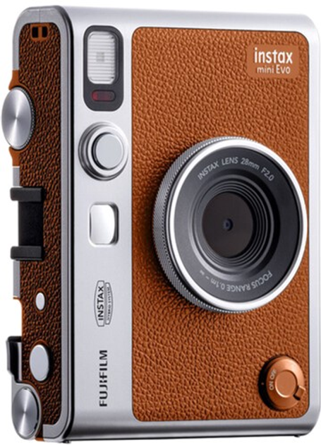 Камера моментальной печати Fujifilm Instax Mini EVO Brown (Type-C ...
