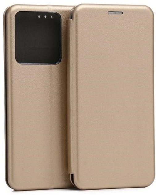 Etui z klapką Beline BookMagnetic do Xiaomi Redmi Note 13 5G Gold (5905908352273) - obraz 1