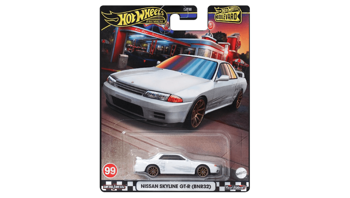 Машинка Premium Hot Wheels Nissan Skyline GT-R (BNR32) Boulevard 1