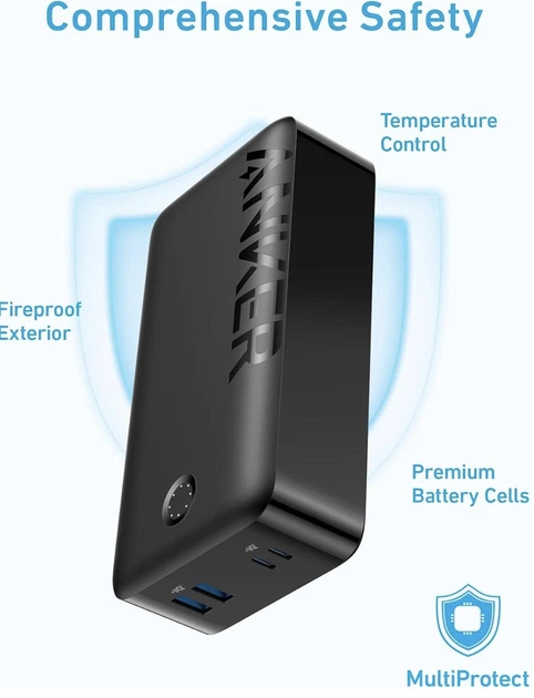 Повербанк Anker 347 Power Bank 40000mAh Черный – фото, отзывы