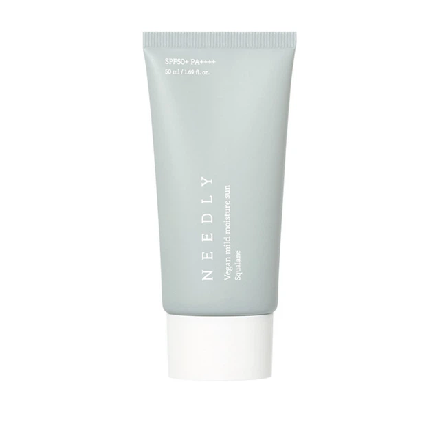 Увлажняющий солнцезащитный крем с растительным скваланом Needly Vegan Mild Moisture Sun SPF 50+ 50 мл - Фото 1 Увлажняющий солнцезащитный крем с растительным скваланом Needly Vegan Mild Moisture Sun SPF 50+ 50 мл - изображение 1