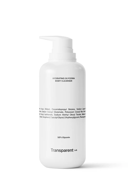 Засіб для очищення тіла з гліцерином Transparent Lab Hydrating Glycerin Body Cleanser 400 мл - Фото 1 Засіб для очищення тіла з гліцерином Transparent Lab Hydrating Glycerin Body Cleanser 400 мл - изображение 1