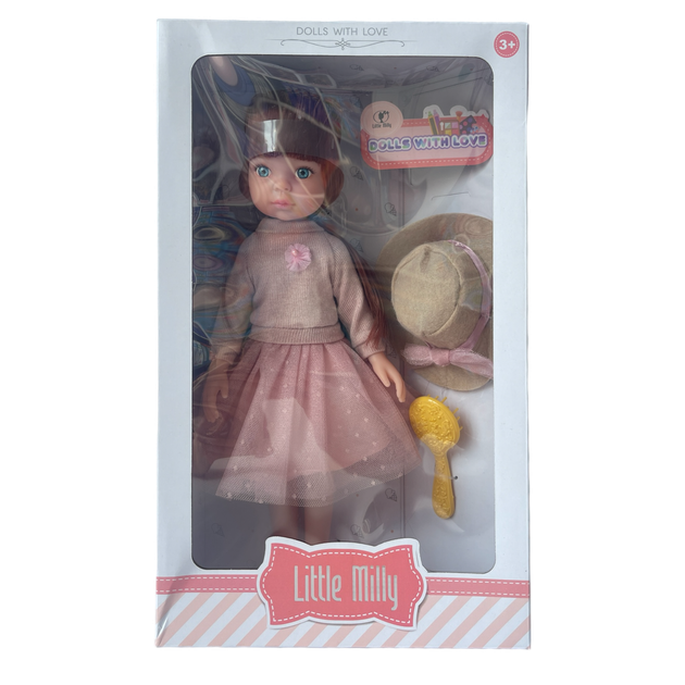 Лялька Little Milly 91099 B (36) аксесуари, висота 33 см, в коробці - Фото 4 Лялька Little Milly 91099 B (36) аксесуари, висота 33 см, в коробці - зображення 4