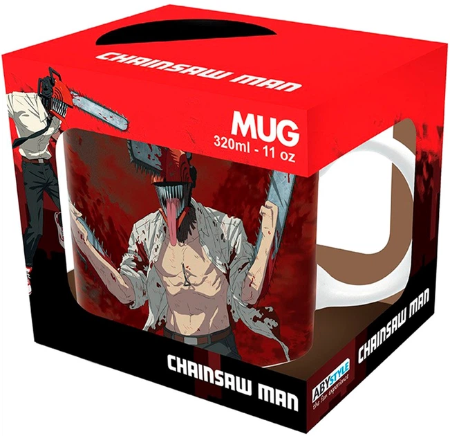 Чашка ABYstyle Chainsaw Man Денді 320 мл (ABYMUGA361) - зображення 4