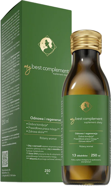 Suplement diety MyBestPharm MyBestComplement 250 ml (5904013745024) - obraz 1