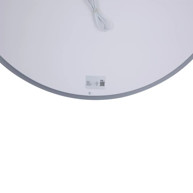 Дзеркало Lidz Aria R800 з LED-підсвічуванням Touch, з антизапотіванням, з димером, рег. яскравості LD78LR800 - изображение 7