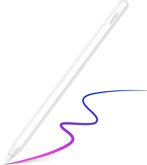 Rysik Ugreen LP653 Smart Stylus Pen for iPad Magnetic Charging White (UGR-15910) - obraz 2
