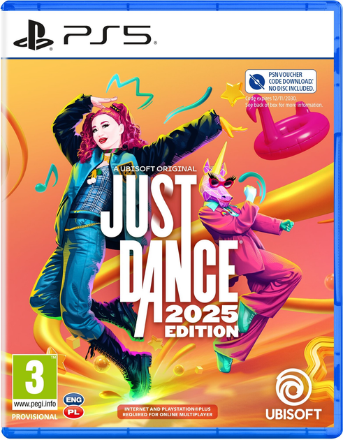 Гра PS5 Just Dance 2025 (Код активації в коробці) (3307216295914) - зображення 1