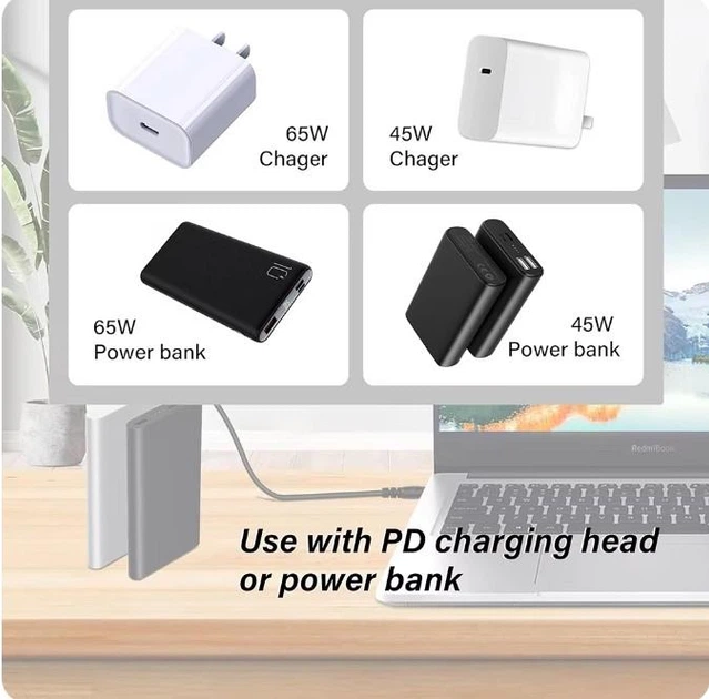 DC-DC Кабель Type-c 12V повышающий преобразователь с type-c на 12 вольт для роутера от powerbank - изображение 8
