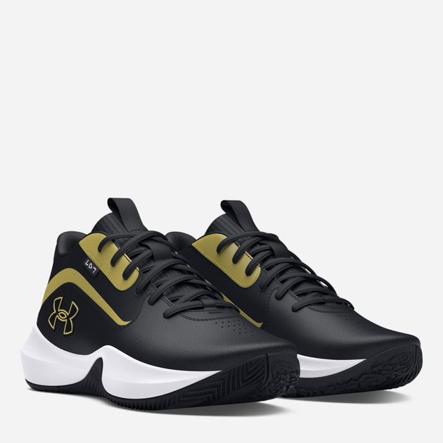 Мужские кроссовки для баскетбола Under Armour Lockdown 7 3028512-001 46 (12US) 30 см Черные (196886582096) - изображение 3