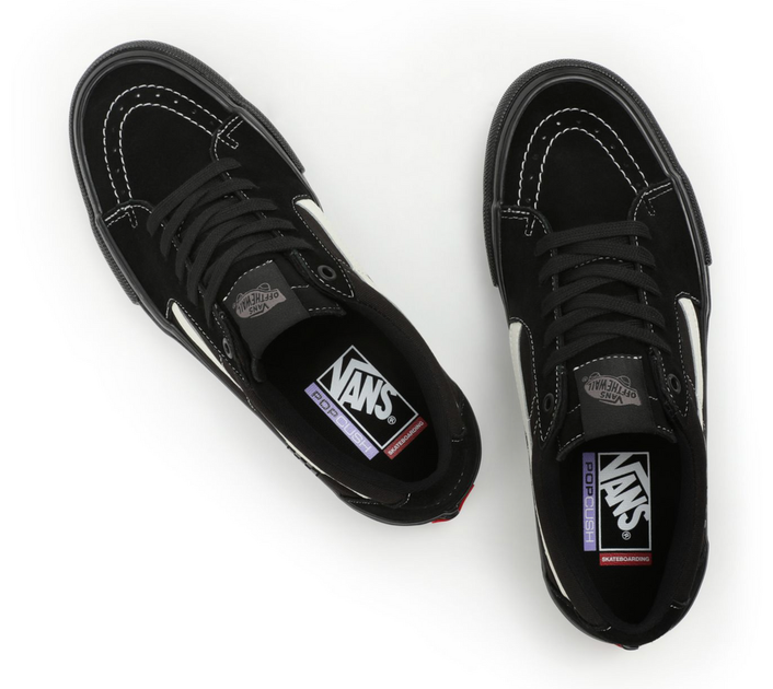 Кеди Vans Skate Sk8-Low Black Vn0A5Fcf1Kp 40.5 - Фото 3 Кеди Vans Skate Sk8-Low Black Vn0A5Fcf1Kp 40.5 - зображення 3