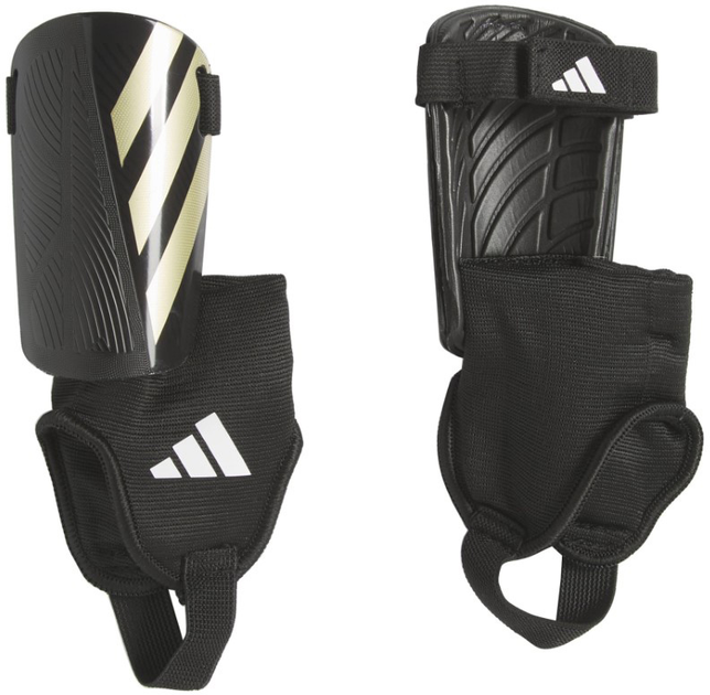 Футбольні щитки Adidas Tiro Match Shin Guards HN5607 L Чорні (4065432962407) - зображення 1