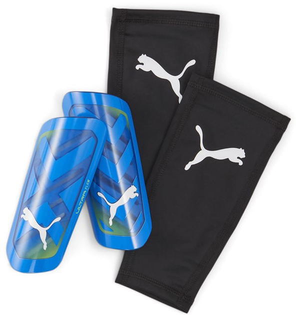 Футбольні щитки Puma Ultra Flex Sleeve 030871 06 S Blue (4099684185086) - зображення 1