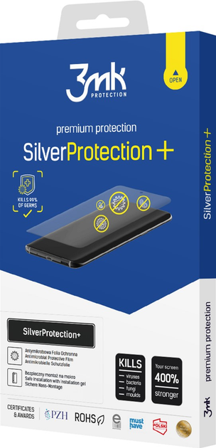 Захисна плівка 3MK SilverProtection+ для Xiaomi Redmi Note 13 Pro (5903108551878) - зображення 1