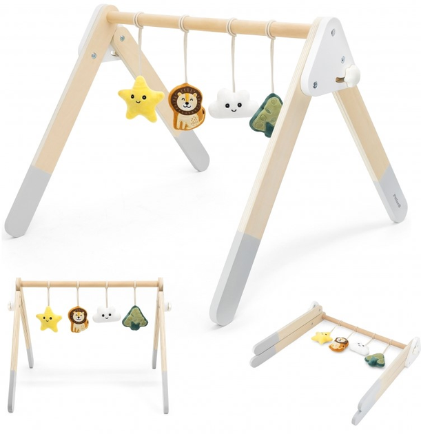 Stojak dla niemowląt Viga Polarb Baby Gym (6971608440854) - obraz 3