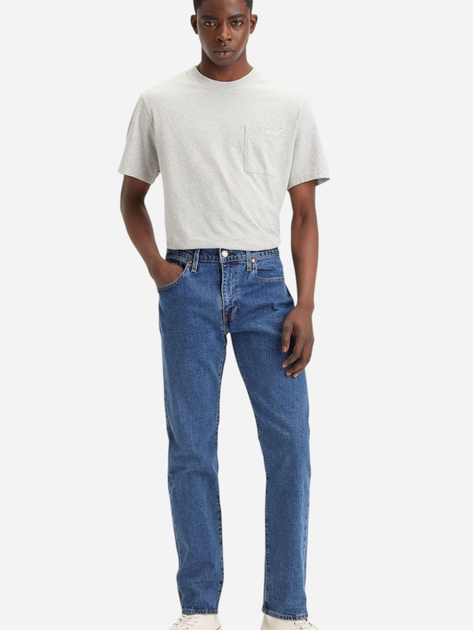 Джинси Regular Fit чоловічі Levi's 502 Taper 29507-0555 33-36 Темно-сині (5400816870678) - зображення 3