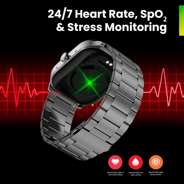 Смарт-часы Amazfit Pop 3S Metal Black - Фото 8 Смарт-часы Amazfit Pop 3S Metal Black - изображение 8