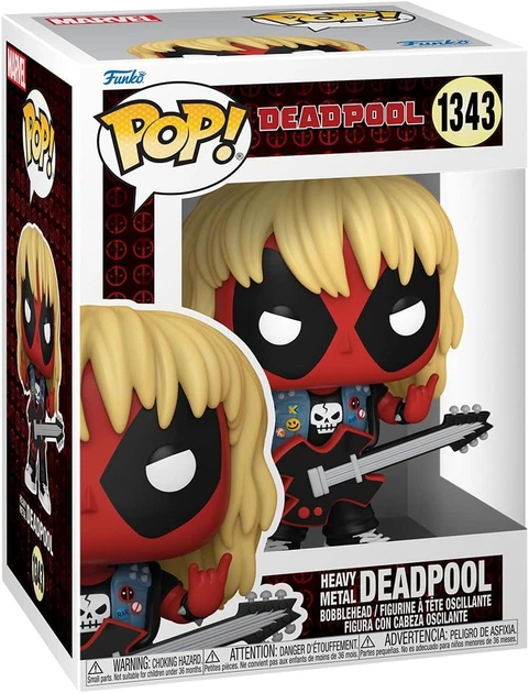 Фигурка Фанко Дедпул Хэви Метал №1343 Marvel Heavy Metal Deadpool Funko 76078 - Фото 2 Фигурка Фанко Дедпул Хэви Метал №1343 Marvel Heavy Metal Deadpool Funko 76078 - зображення 2
