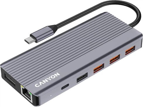 USB-хаб Canyon 13-в-1 4K USB-C DS-16 (CNS-TDS16) - зображення 4