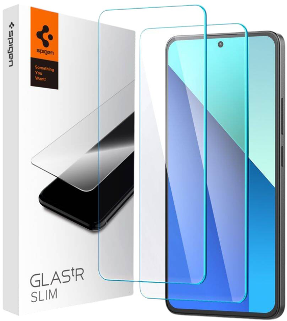 Захисне скло Spigen Glas.TR Slim для Xiaomi Redmi Note 13 5G (8809971231787) - зображення 1