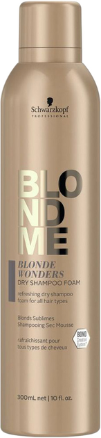 Suchy szampon w piance Schwarzkopf Professional Blondme Blonde Wonders 300 ml (4045787803464) - obraz 1