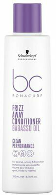 Кондиціонер Schwarzkopf Professional ВС Bonacure Frizz Away для гладкості жорсткого, неслухняного і схильного до пушіння волосся 200 мл (4045787725537) - зображення 1