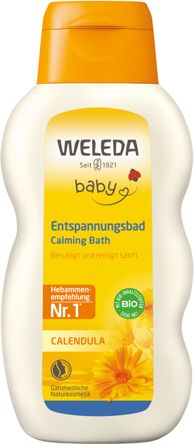 Płyn do kąpieli dla niemowląt Weleda Calendula 200 ml (4001638096584) - obraz 1