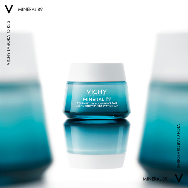 Крем для обличчя Vichy Mineral 89 72H легкий зволожуючий для всіх типів шкіри 50 мл (3337875831888) - зображення 5