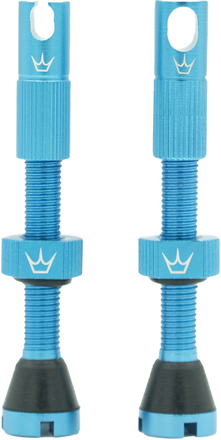 Ниппели Peaty's x Chris King Tubeless Valves 42 мм Turquoise (PTV2-42-TRQ-12) 