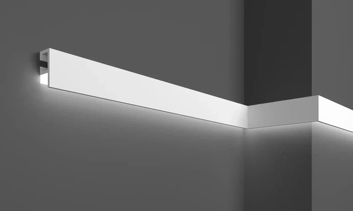 Молдинг полимерный для LED-освещения Grand decor KH 903 22*48*2000 мм - изображение 5