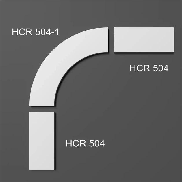 Угловой элемент полимерный Grand decor HCR 504-1 150*150 мм - изображение 5