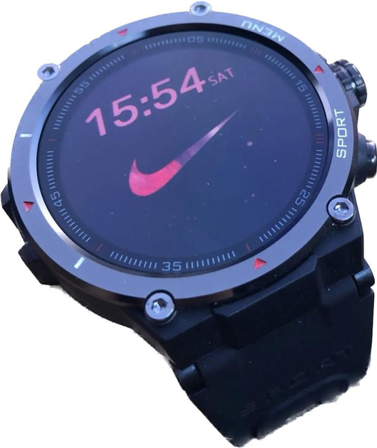 Zeblaze Stratos 2 Black GPS 1 3 AMOLED AoD 24 5 ROZETKA TLRest