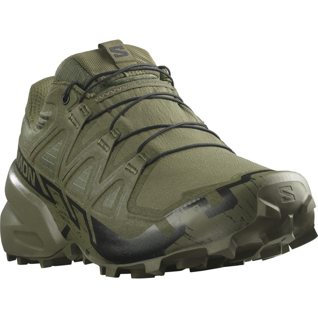 Кроссовки Salomon Speedcross 39 Forces 10 Green/black - изображение 2