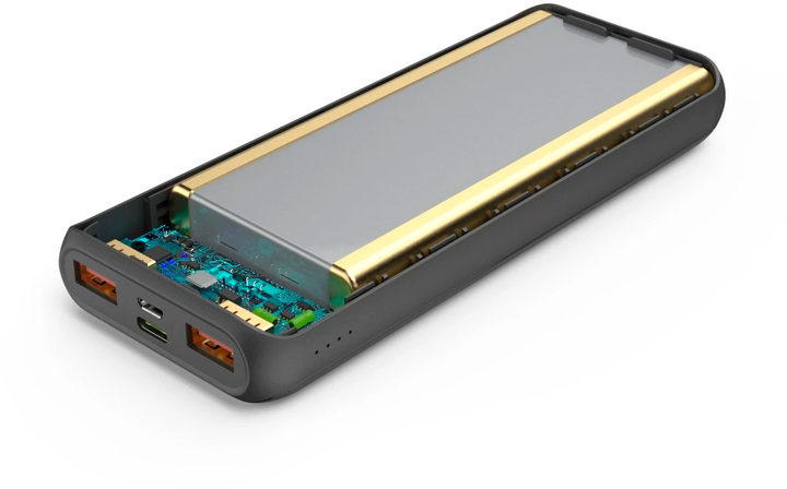 УМБ Hama PD-20HD 20000 mAh 18W Grey (4047443486585) - зображення 5